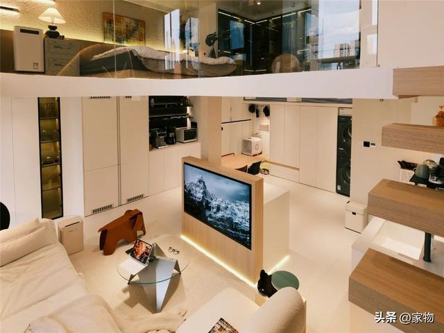 晒晒长沙小哥的40㎡LOFT:上班族的他凯发旗舰厅一个人住两层家虽小却舒适(图2)