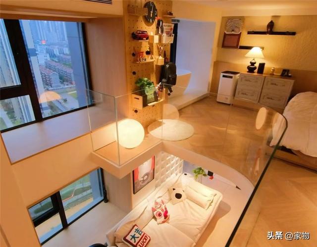 晒晒长沙小哥的40㎡LOFT:上班族的他凯发旗舰厅一个人住两层家虽小却舒适(图11)