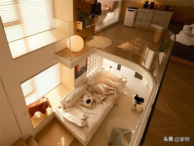 晒晒长沙小哥的40㎡LOFT:上班族的他凯发旗舰厅一个人住两层家虽小却舒适(图4)