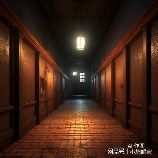 午夜雨后的巷子