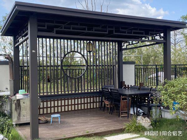 新中式铝合金凉亭成就多居住者对美好生活的向往(图3)