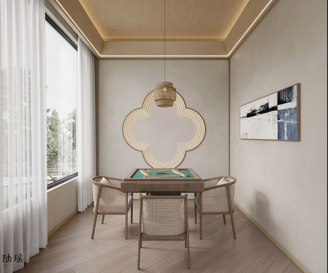 棋牌室效果图呈现打造休闲娱乐新体验(图3)