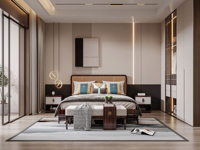 新中式家具：家居空间的艺术化蝶(图4)