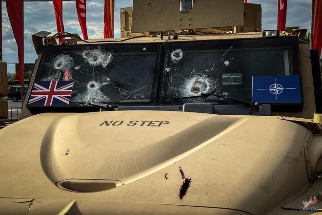 俄国“莫斯科”的露天战利品技术装备展(图9)