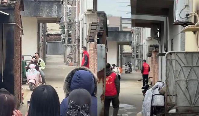 全红婵回家过年给家人发红包现场设置围栏反无人机设备护卫她(图5)