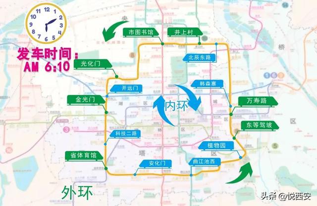 8号线时开通西安开启地铁环线时代(图7)