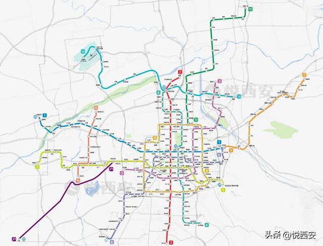 8号线时开通西安开启地铁环线时代(图10)