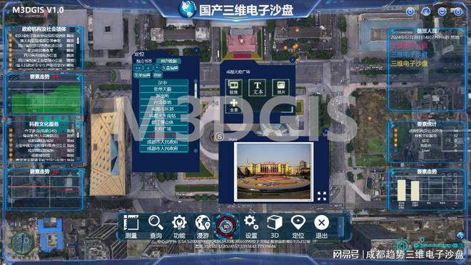 国产二三维电子沙盘可视化地理交互系统ag凯发(图2)