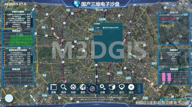 国产二三维电子沙盘可视化地理交互系统ag凯发(图3)