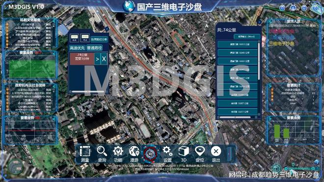 国产二三维电子沙盘可视化地理交互系统ag凯发(图4)