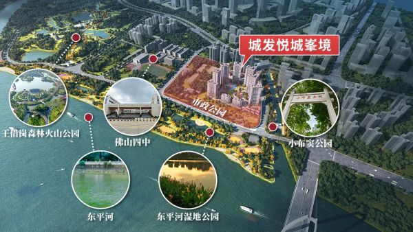 禅城张槎现楼城发悦城峯境单价16万㎡起专梯专户江景大平层(图3)