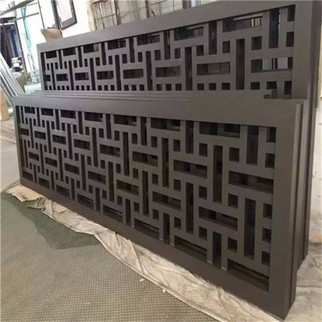 80~50mm铝合金窗花防护栏效果图(图2)