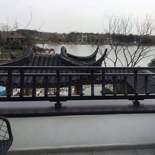 铝合金栏杆厂家中式仿古栏杆阳台铝合金护栏(图3)