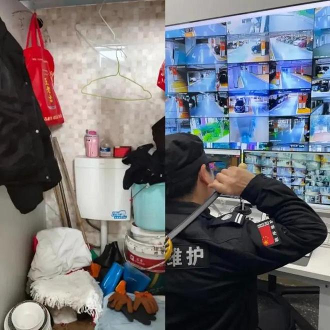 住在厕所里的保洁阿姨没有休息的权利(图6)
