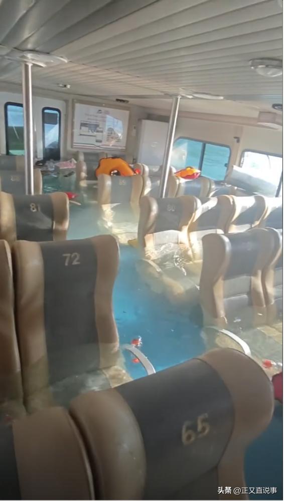 巴厘岛游艇侧翻：89人没穿救生衣水淹一半人还在船舱砸窗ag凯发逃生(图9)