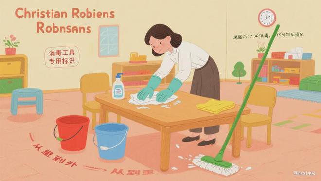 开学倒计时幼儿园全方位消毒指引看过的园长幼师都收藏了！(图2)