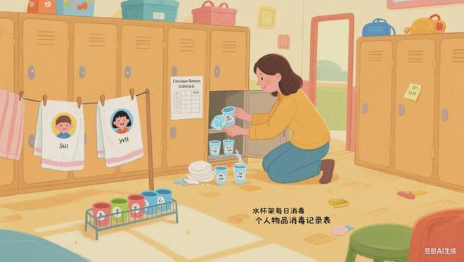 开学倒计时幼儿园全方位消毒指引看过的园长幼师都收藏了！(图7)