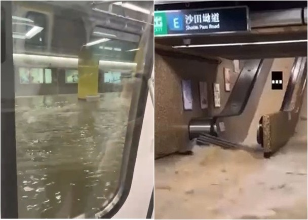 香港“黑色暴雨”已致117人受伤2死1失踪！特区政府：水浸与深圳排洪无关(图9)