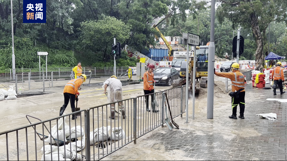 香港“黑色暴雨”已致117人受伤2死1失踪！特区政府：水浸与深圳排洪无关(图10)