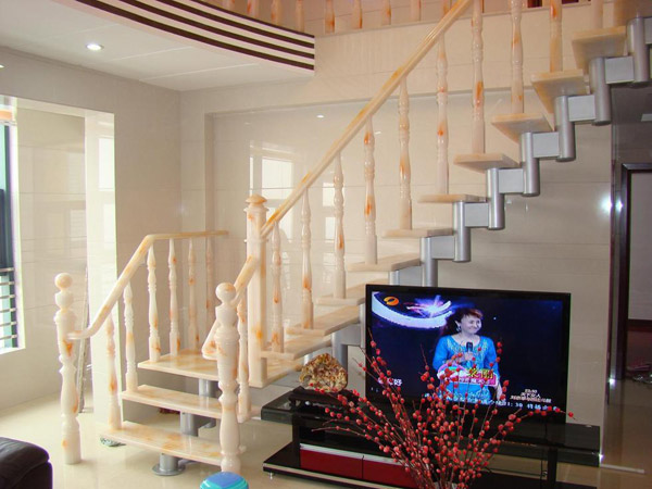 凯发旗舰厅家用楼梯扶手介绍楼梯扶手高度一般多少(图3)