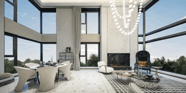 ag凯发天津顶豪“新标”？湖墅豪宅500㎡＋四室五卫双院！(图15)