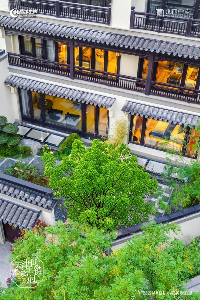 ag凯发天津顶豪“新标”？湖墅豪宅500㎡＋四室五卫双院！(图13)