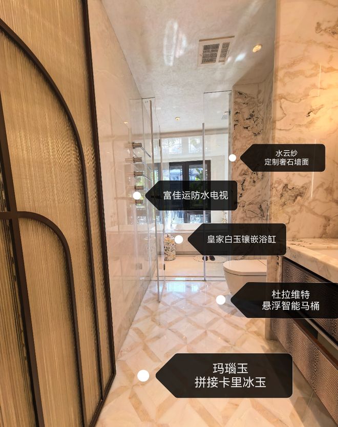 ag凯发天津顶豪“新标”？湖墅豪宅500㎡＋四室五卫双院！(图11)