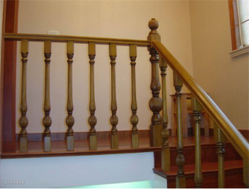 木楼梯扶手多少钱木质楼梯扶手如何(图5)