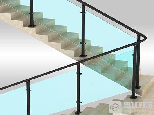 玻璃楼梯扶手的优点是什么玻璃楼梯扶凯发旗舰厅手多少钱一米(图2)