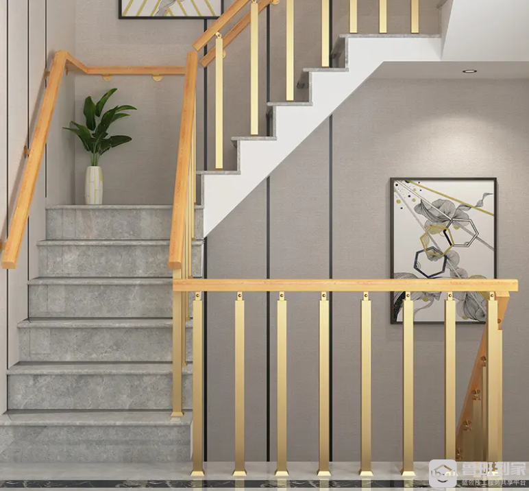楼梯扶手高度是多少楼梯扶手材质有哪些(图2)
