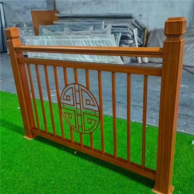 栏杆有哪些好看的铝合金护栏护手四合院护栏有哪些造型图案设计风格(图4)